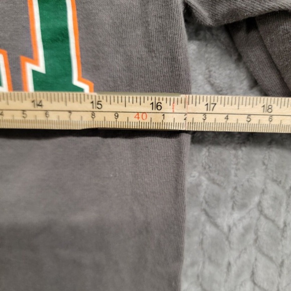 2 NCAA Miami Hurricanes Green T Shirt Size Small Nike The U Football‎ Dri-Fit - Picture 5 of 11